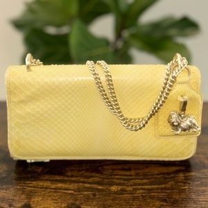 Rare Vintage Barry Kieselstein-Cord Snakeskin Purse